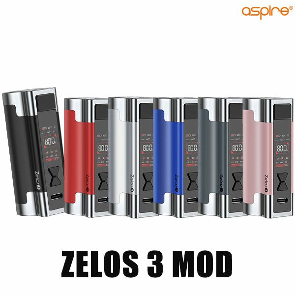 Aspire ZELOS3 MOD アスパイア ゼロス3 モッド 電子タバコ vape mod